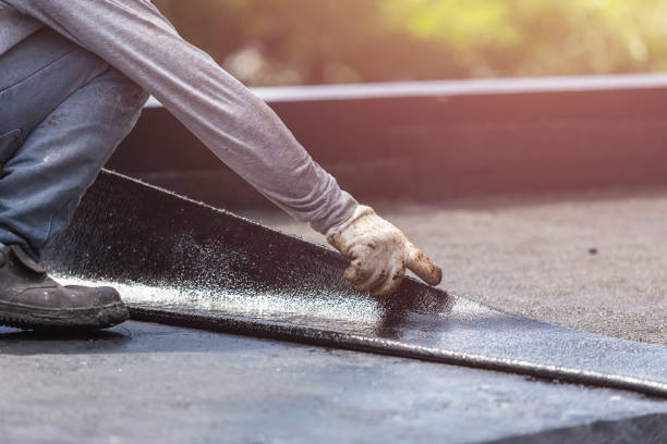Professional Crawl Space Encapsulation technician working in Grand River, OH